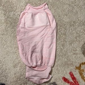 Swaddelini pink swaddle size Small for 6-12 pounds